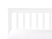 Bett mit Lattenrost Kiefernholz OLENDON 140 x 200 cm Weiß_954754