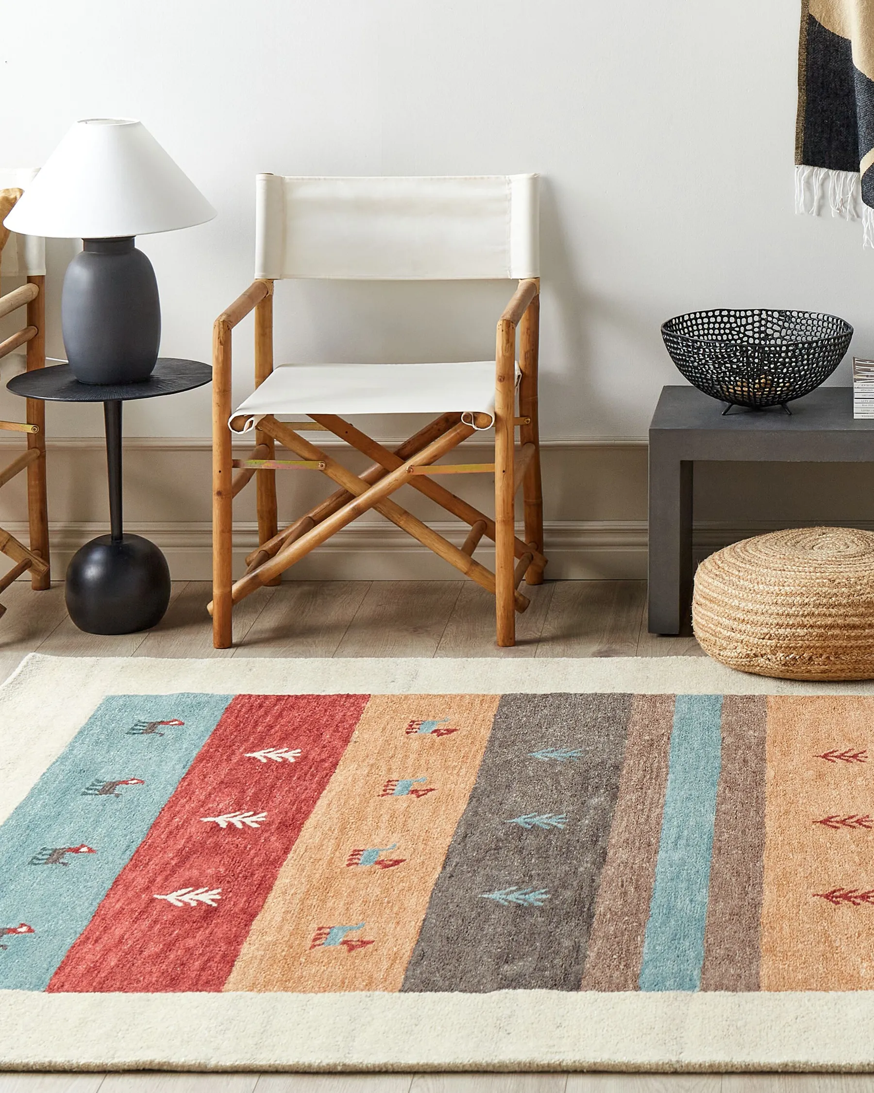 Rug SARILAR Multicolour 160 x 230 cm Gabbeh Wool_855887