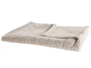 Kuscheldecke LABYAR 180 x 220 cm Beige_812596