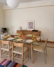 Esstisch HUDSON Transparent 180 cm 90 cm Sicherheitsglas_1076687