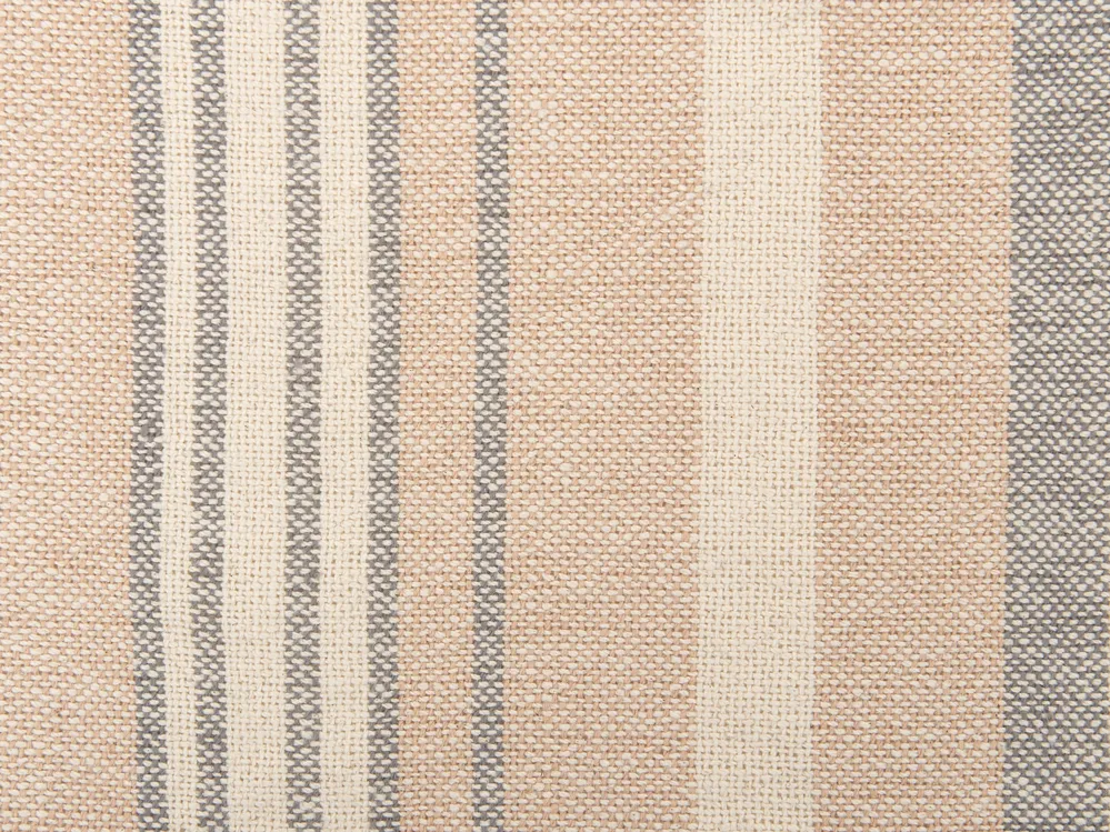 Kuscheldecke YARSELI Baumwolle 130 x 170 cm Beige_864058