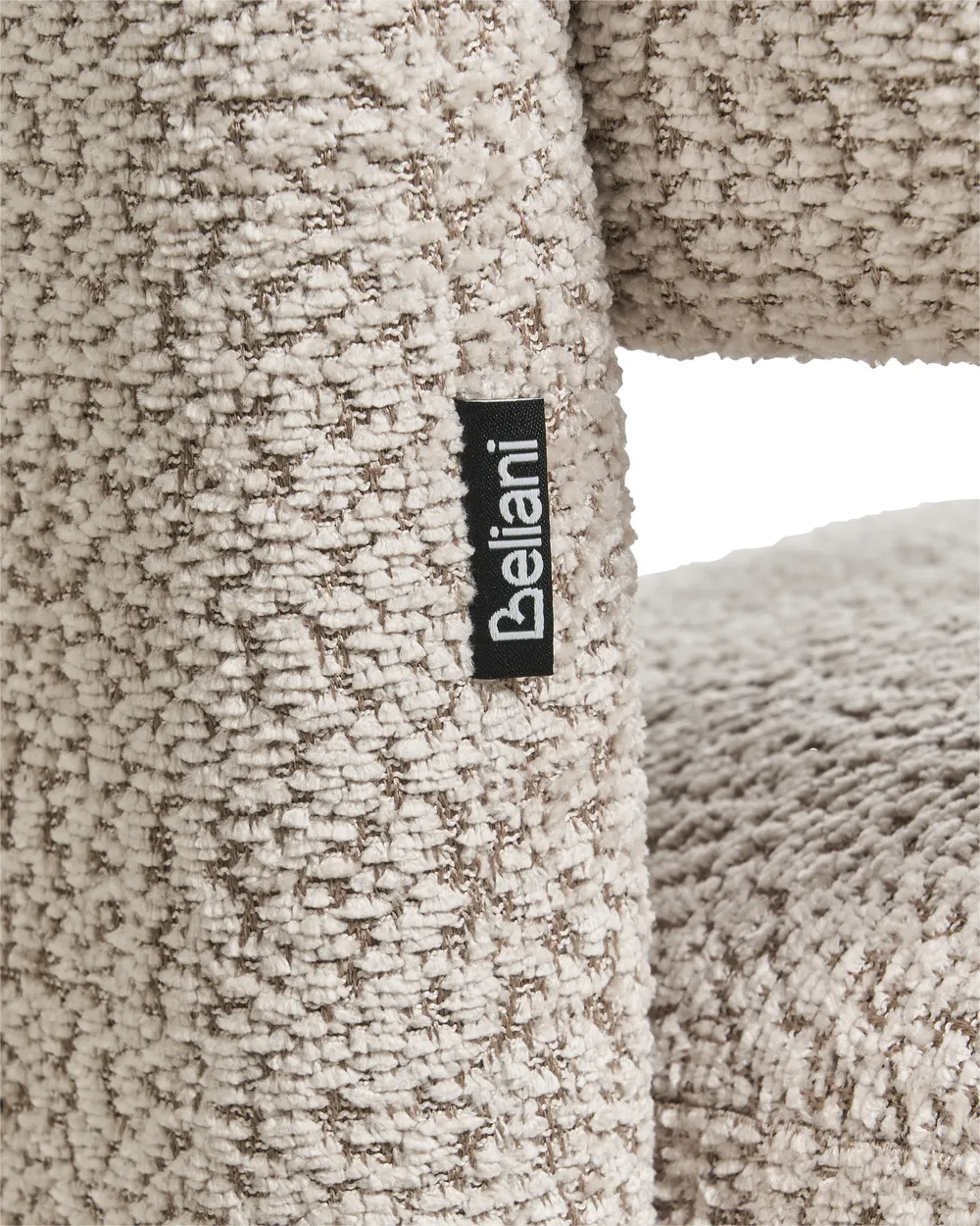 Sessel BUREA Chenillegewebe Hellbeige_1010429