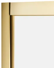 Shower Enclosure ONELLI 900 x 900 x 1900 mm Gold_1114935