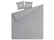 Tagesdecke mit Kissen ALAMUT 160 x 220 cm Grau_821744