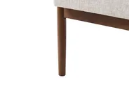 Sofa Set 6-Sitzer ESRUM Stoff Dunkelbraun / Grau_1014978
