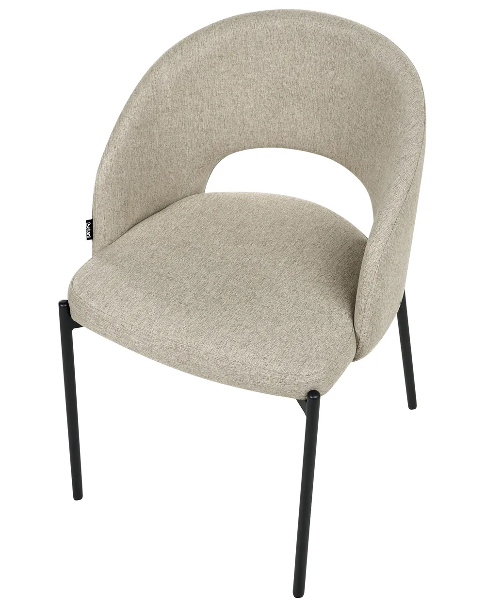 Esszimmerstuhl 2er Set PENNY Stoff Sandbeige_1007330