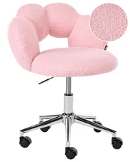 Desk Chair WHIZZY Boucle Pink_1062562