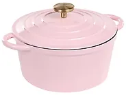 Gusseisen Kochgeschirrset 8-teilig FEURA Pastellrosa_1170239