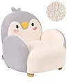 Kindersessel Pinguin FYN Bouclé Grau