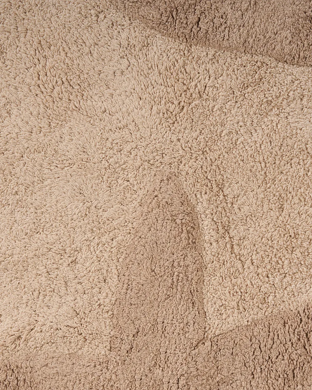 Kindervloerkleed IRINGAL  Lichtbeige ø 120 cm Katoen_1155030
