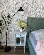 Floor Lamp DINTEL Metal Black_879913
