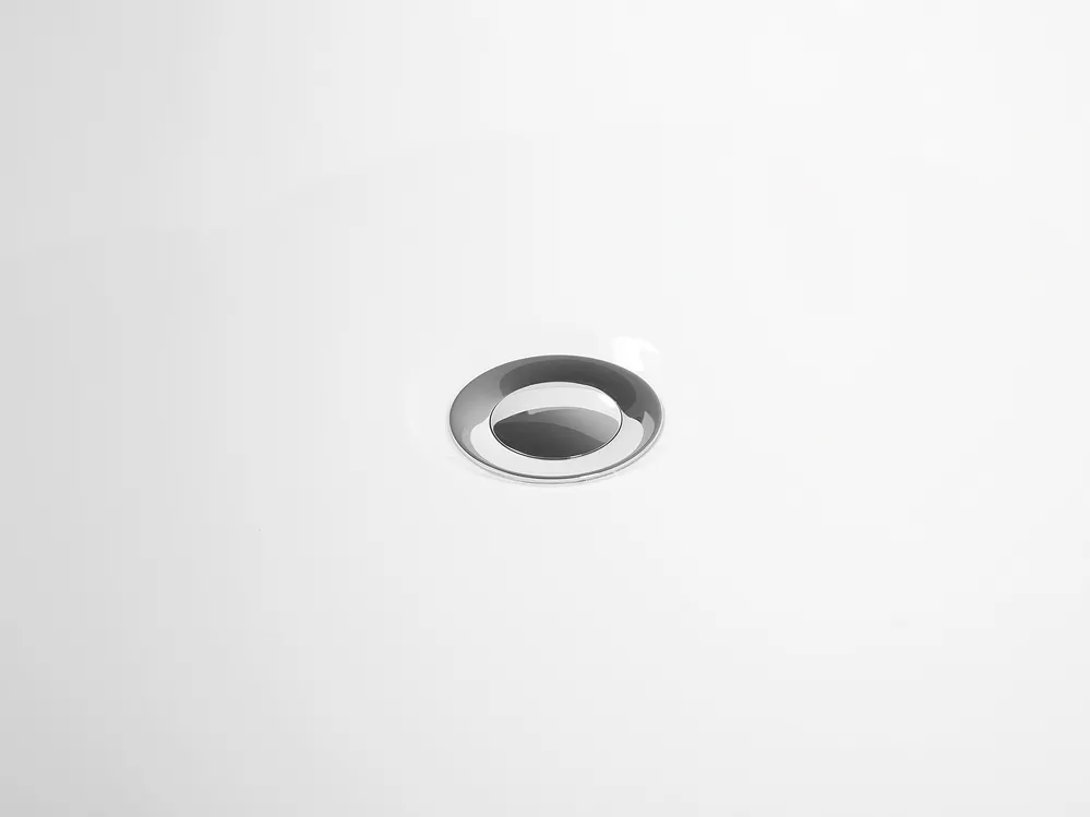 Freistehende Badewanne BAYLEY 170 x 77 cm Weiß_717586