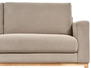 Ecksofa 4-Sitzer SIGGARD Stoff Taupe rechtsseitig_944885