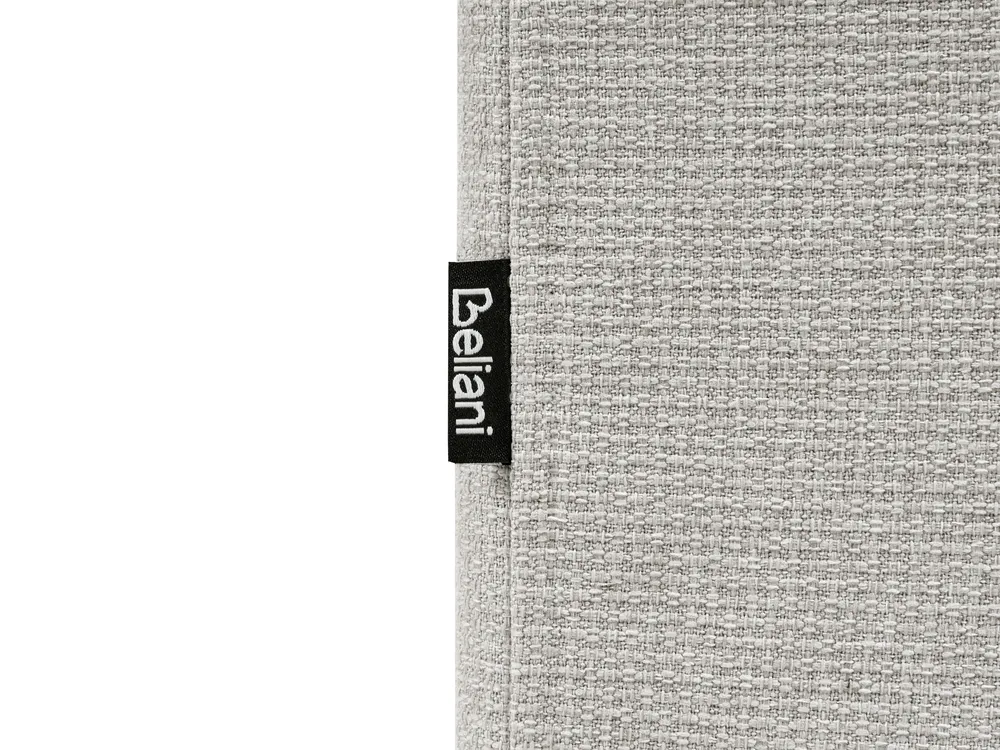 Bett mit Stauraum ohne Kopfteil DINAN Stoff Hellbeige 180 x 200 cm_1028755