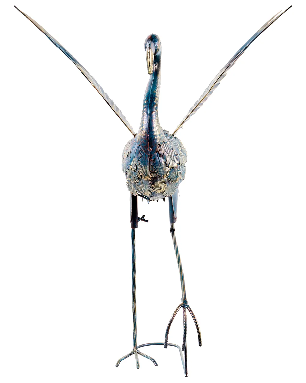 Gartenskulptur KALIBO Flamingo Blau_1082992