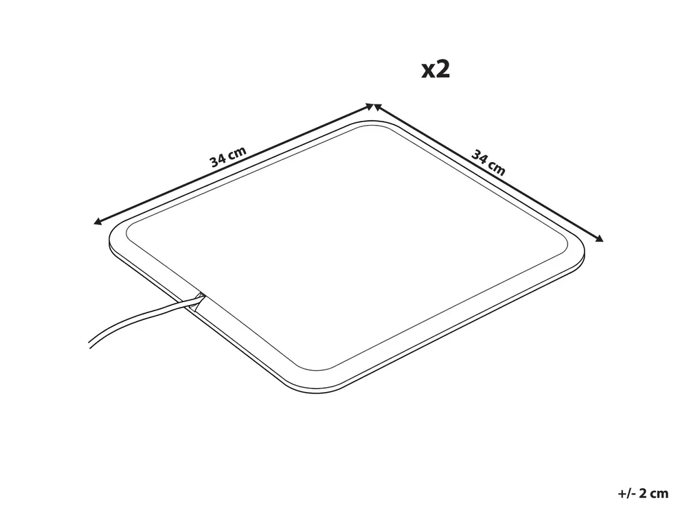 Set of 2 Waterbed Heaters DELTA_1102883