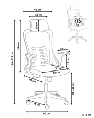 Bürostuhl ERGONOX Grau_1065549