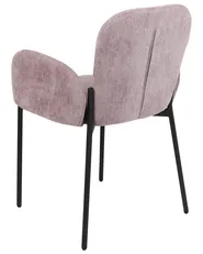 Set of 2 Dining Chairs ALBEE Pink_908177