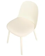 Esszimmerstuhl 2er Set ANKENY Kunstleder Hellbeige_1100178