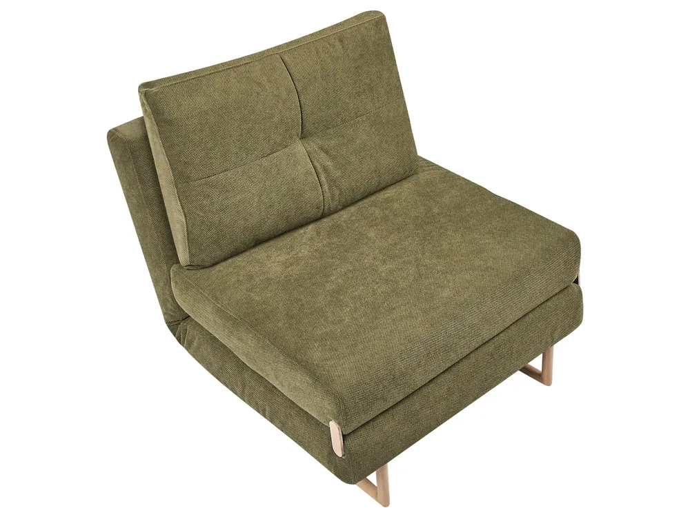 1-Sitzer Schlafsofa JERSLEV Stoff Grün_1009974