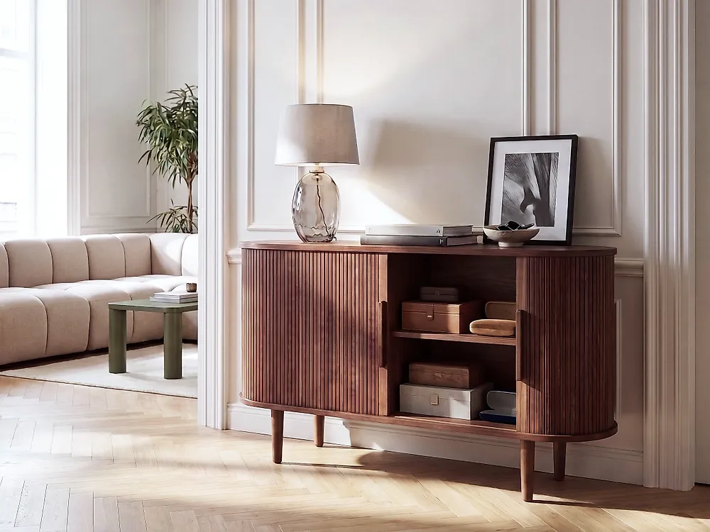 2 Door Sideboard SORELL Dark Brown_1166592