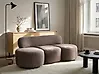 Sofa 3-Sitzer BLAVAND Bouclé Taupe
