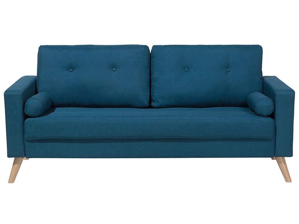 Bank 2-zits KALMAR Stof Groenblauw
