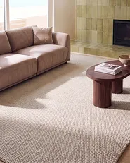 Teppich KORDEA Hellbeige 200 x 300 cm Wolle_1144449