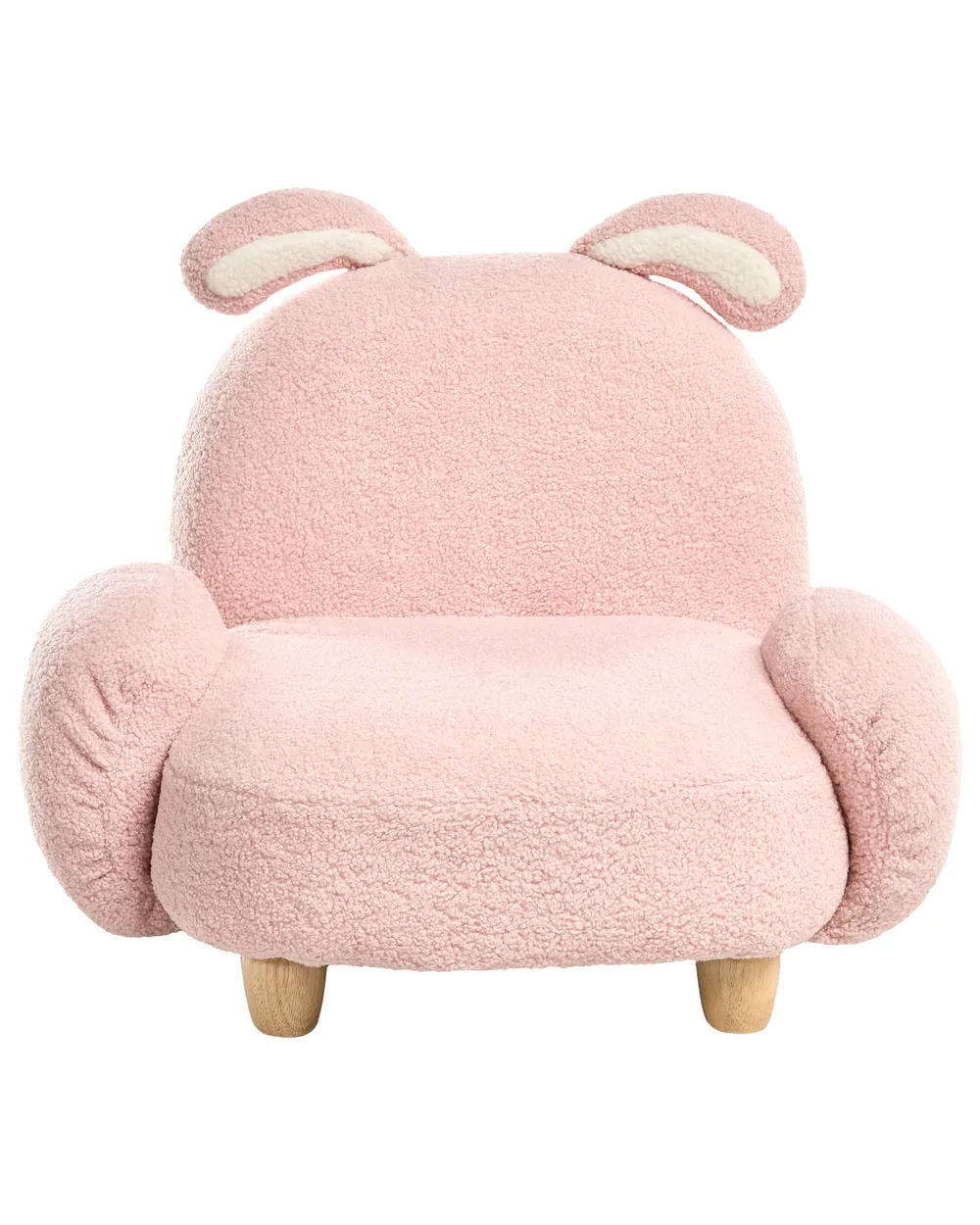 Kindersessel Kaninchen KANNA Bouclé Pastellrosa_1002218