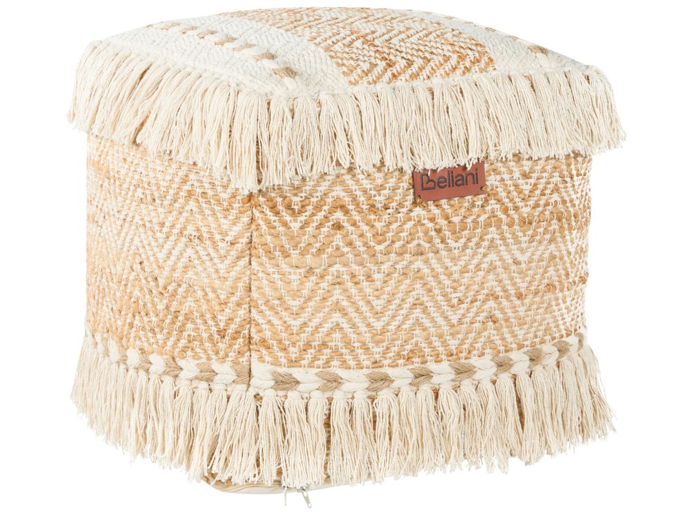 Pouf ALUPOLA Jute Beige