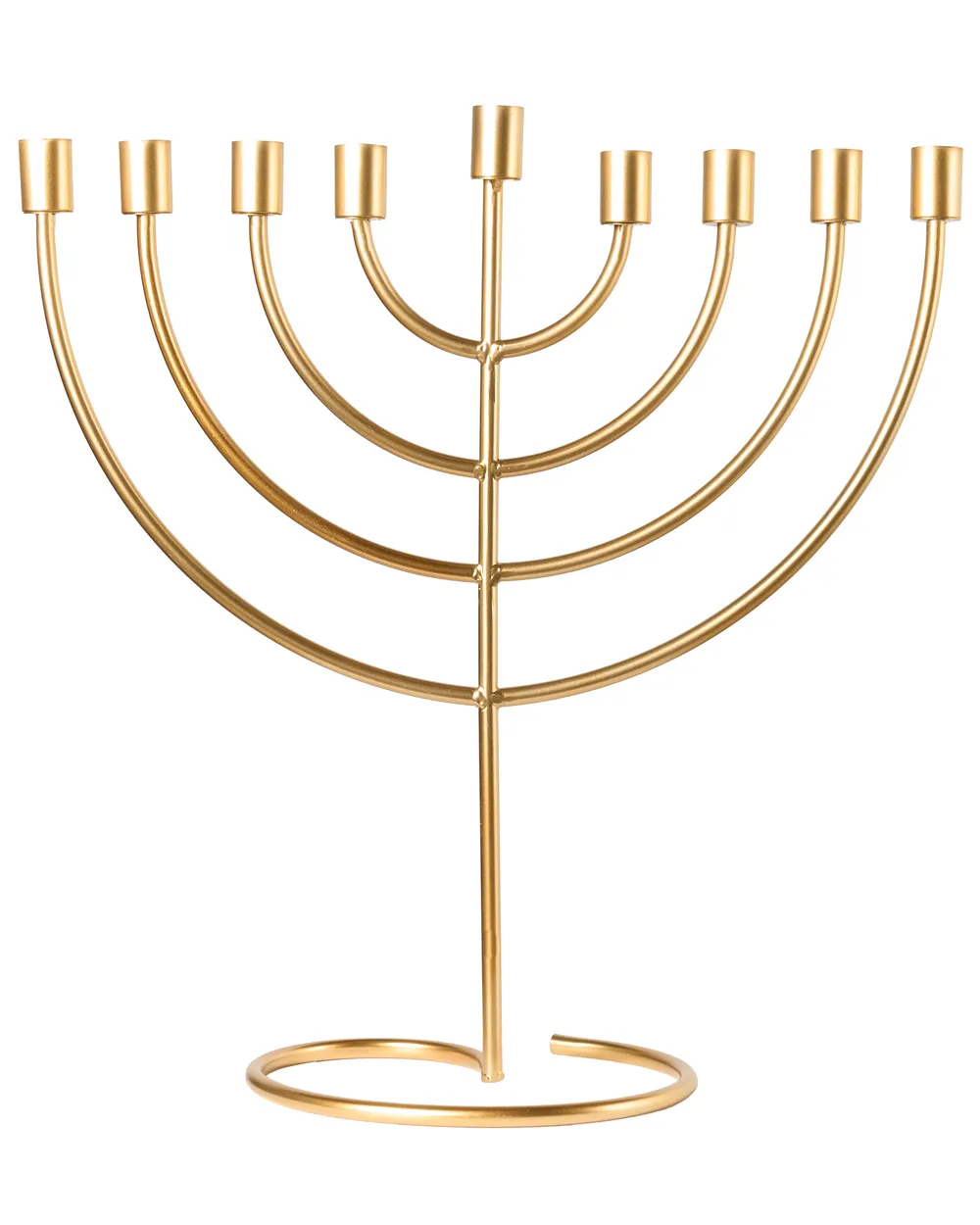 Candle Holder AMORA 50 cm Metal Gold