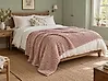 Kuscheldecke ELOVA 150 x 200 cm Rosa