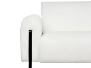 Sofa 3 Seater ASKIM Boucle White_918518