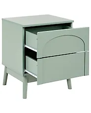 2 Drawer Bedside Table BOULIA Green_1169046