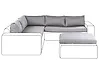 Outdoor Kissenbezug Set PALERMO Grau