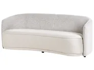 Sofa 3 Seater ROSET Fabric Light Beige_979063