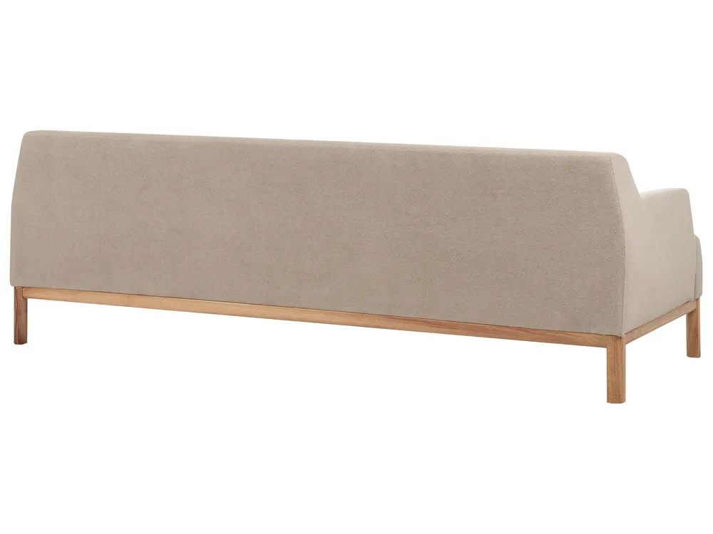 Sofa 3-Sitzer SOSJO Stoff Taupe_940974