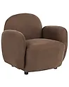 Sessel JULE Stoff Braun