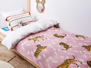 Kuscheldecke NERAI Baumwolle 130 x 170 cm Bunt_905355