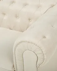 Armchair CHESTERFIELD Fabric Beige_716980