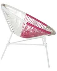 Gartenstuhl ACAPULCO Polyrattan Fuchsia_718117