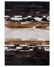 Teppich DALYAN Braun 160 x 230 cm Echtleder_850971