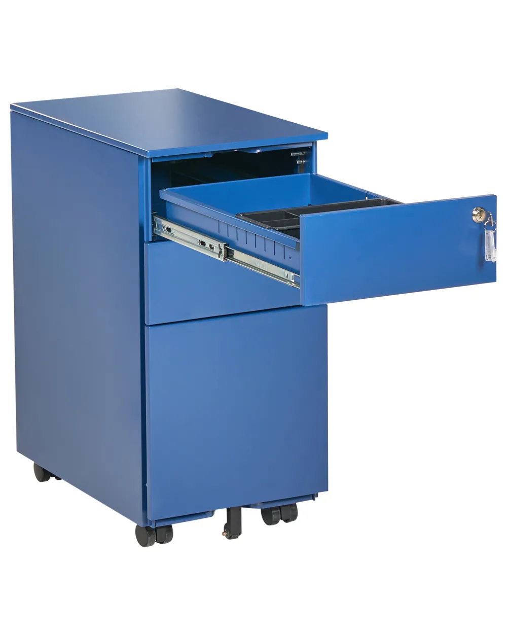 Büroschrank BOLSENA Metall Blau_1003678