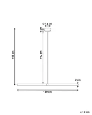 LED Pendant Lamp MAGARA Metal Black_987656