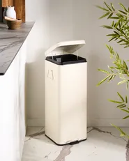 Tretmülleimer 30 L ECOCOMFORT Metall Beige_1070026