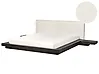 Wasserbett Bouclé ZEN 180 x 200 cm Dunkle Esche