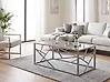 Couchtisch ORLAND Glas Silber