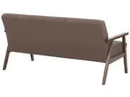 Sofa 3-Sitzer ASNES Stoff Braun_786882