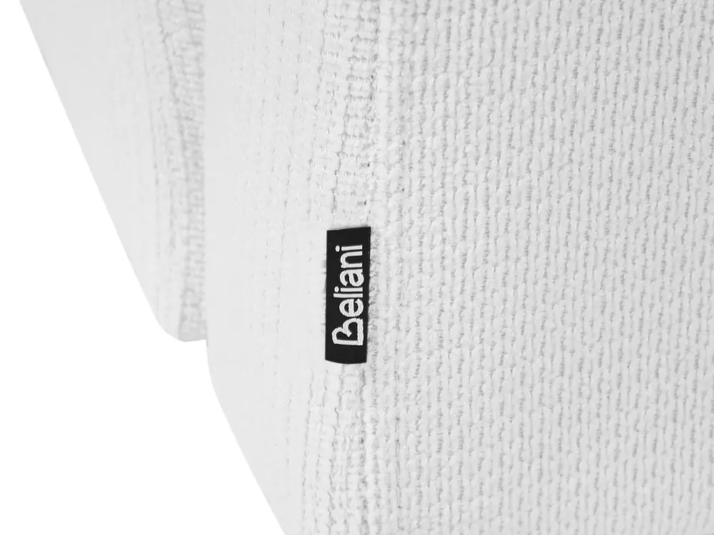 Left-Hand Chaise Longue RIOM Fabric White_949801