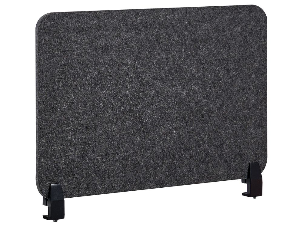 Zaslon stola SPLIT 80 x 50 cm Tamnosivi